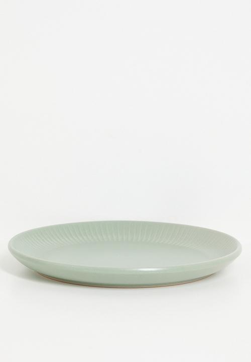 Excellent Houseware - Embossed side plate - Green
