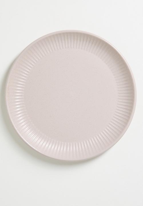 Excellent Houseware - Embossed side plate - Pink