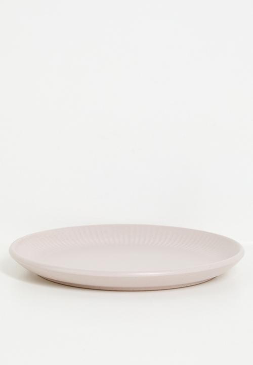 Excellent Houseware - Embossed side plate - Pink