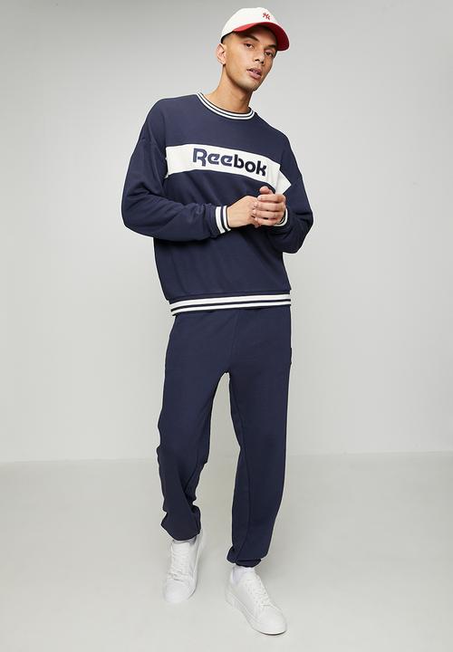 Reebok - LAWN CLUB FRENCH TERRY JOGGER - VECTOR NAVY