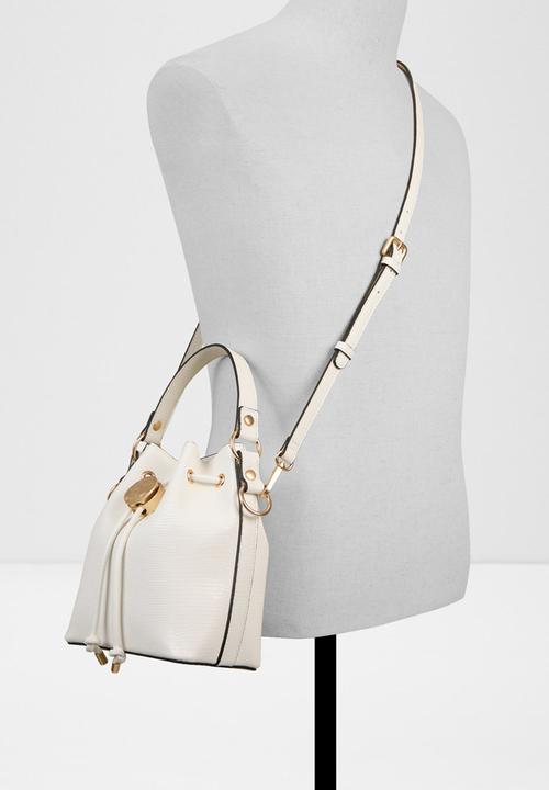 ALDO - Evressa Bucket Bag - White