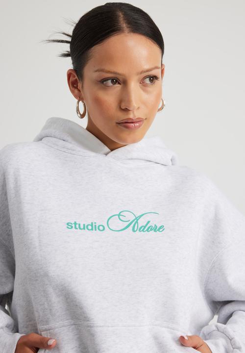 Factorie - Chloe Hoodie - Silver Marle/Studio Adore