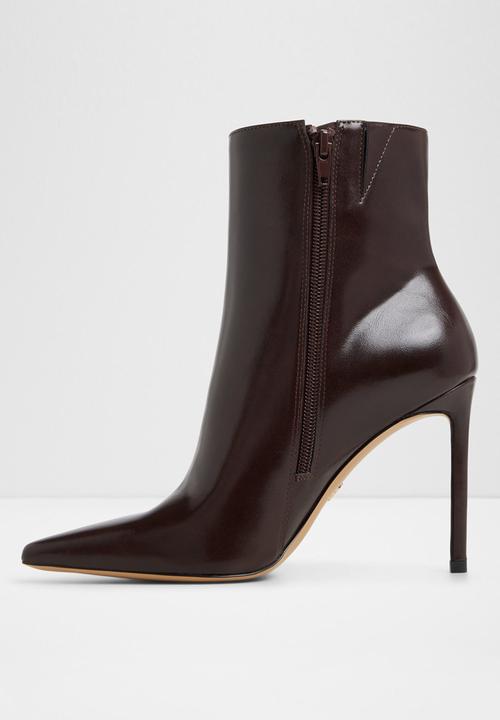 ALDO - Guava berry boot - dark brown