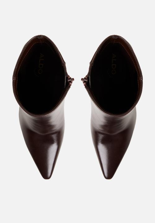 ALDO - Guava berry boot - dark brown