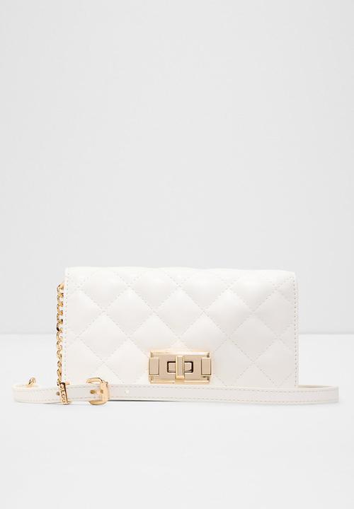 Wallet QUILTING shoulder ポーチ付き／White original.jpg