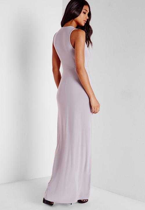 Missguided - Slinky Cut Out Maxi Dress