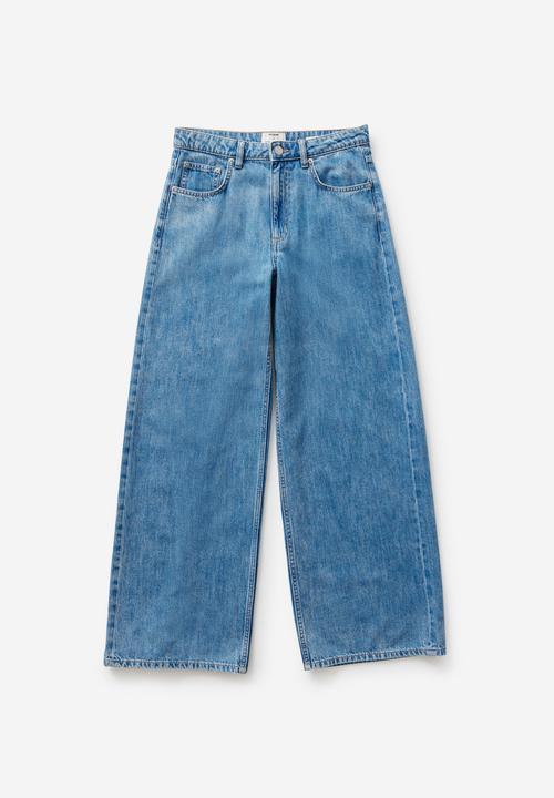 Cotton On - High rise wide jean - pisces blue