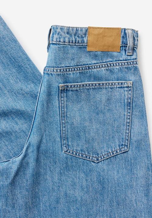 Cotton On - High rise wide jean - pisces blue