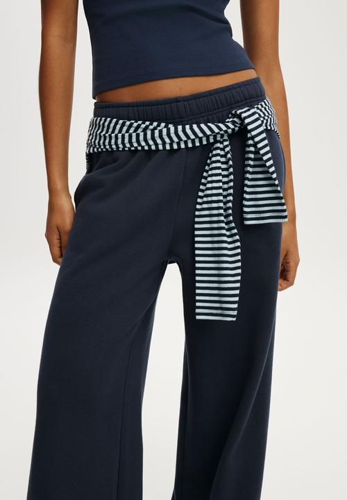 Cotton On - Baggy Sweatpant - Shadow Navy