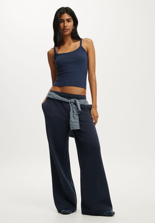 Cotton On - Baggy Sweatpant - Shadow Navy
