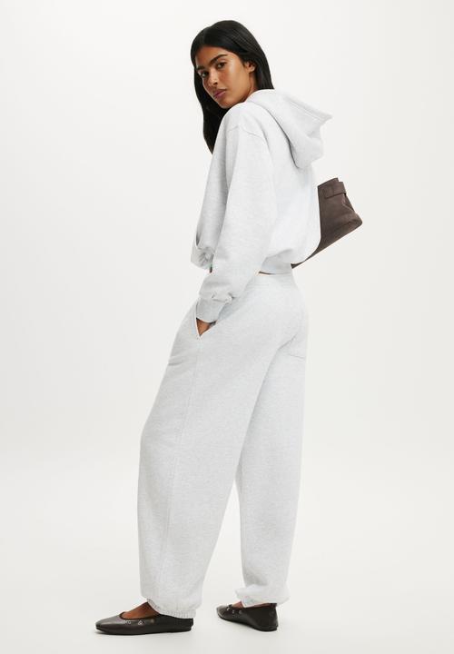 Cotton On - Balloon sweatpant - light grey marle