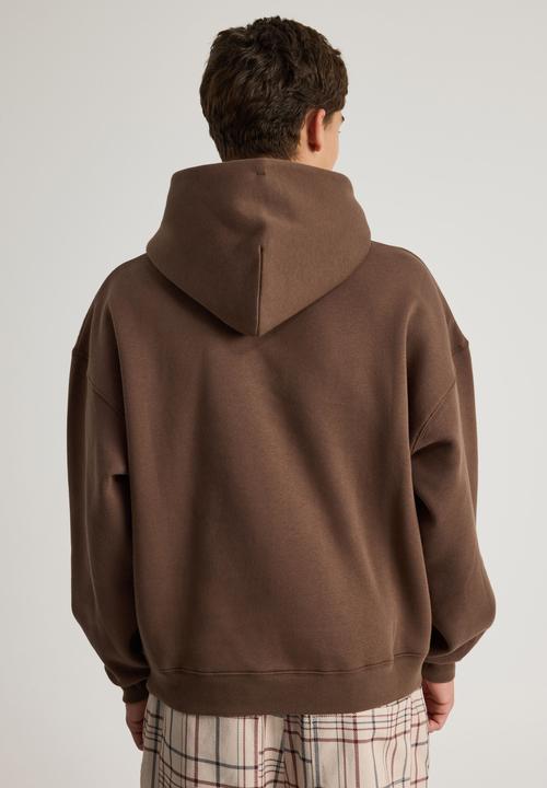 Factorie - Half Half Hoodie - Hh Mud/Tag