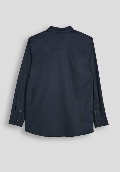 POLO - Boys nicholas long sleeve shirt - navy