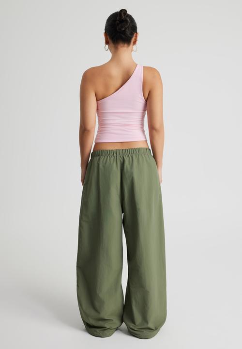 Factorie - Open Gallery Jumbo Pull On Pant - Fatigue Green