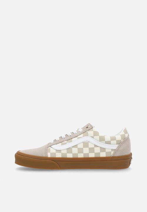 Vans - Old skool - gum check mushroom