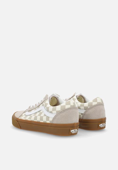 Vans - Old skool - gum check mushroom