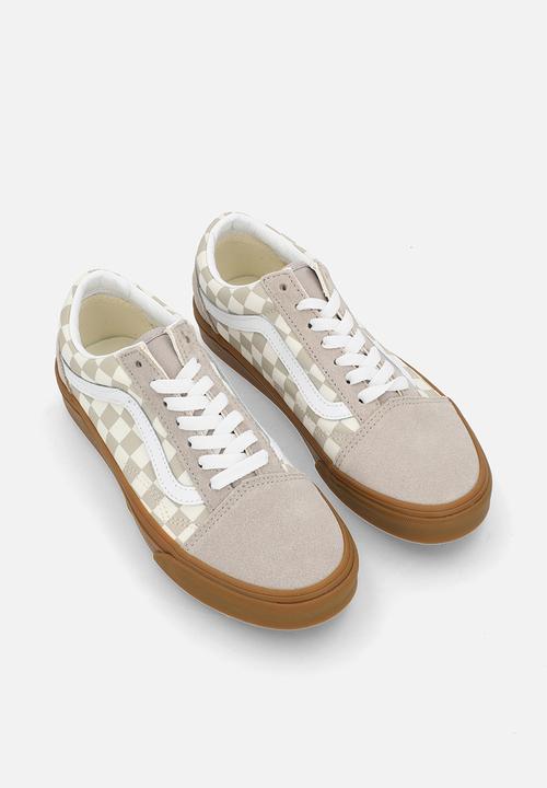 Vans - Old skool - gum check mushroom