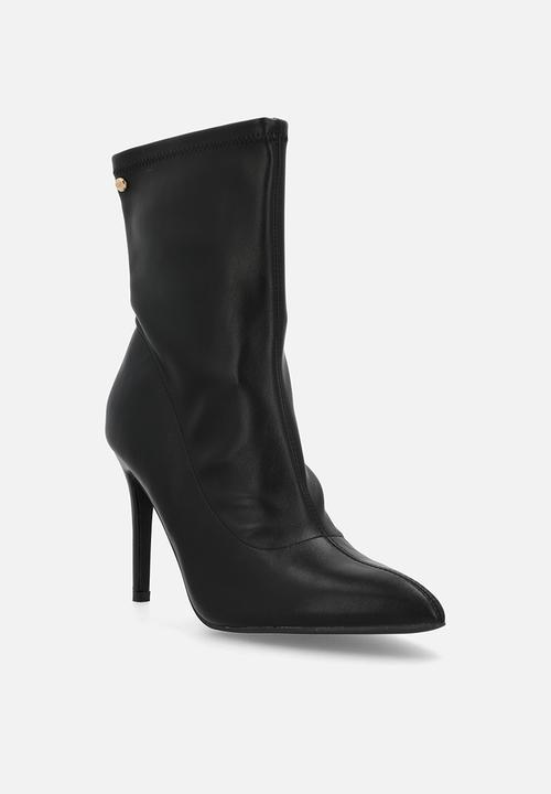 Miss Black - Boss 26 lycra heel ankle boot - black