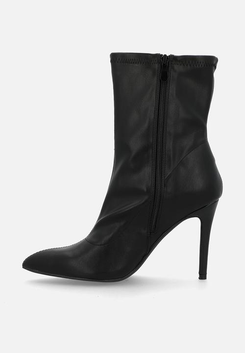 Miss Black - Boss 26 lycra heel ankle boot - black