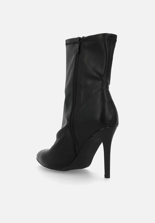 Miss Black - Boss 26 lycra heel ankle boot - black