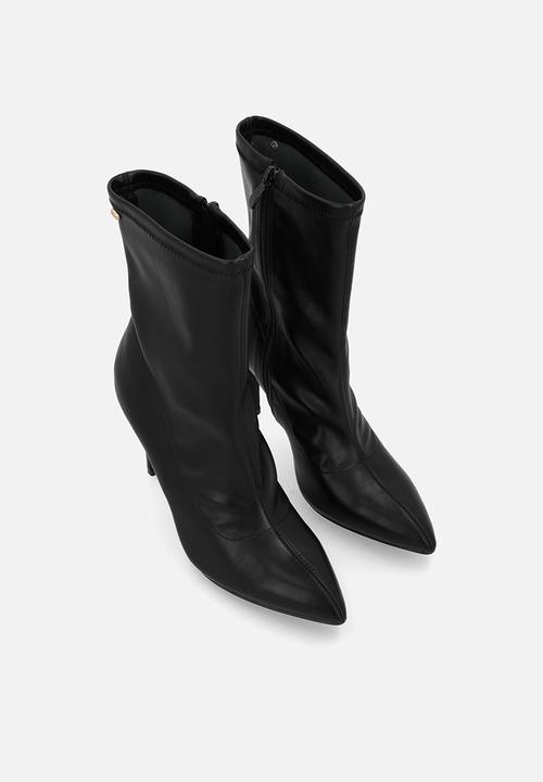Miss Black - Boss 26 lycra heel ankle boot - black