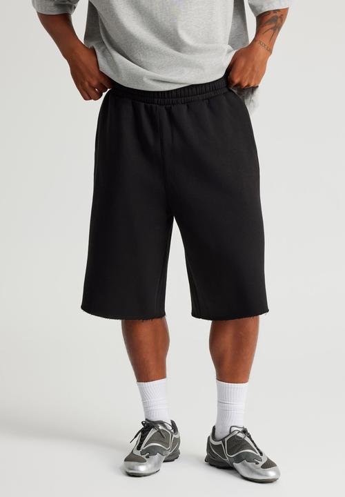 Factorie - Authentics Baggy Track Short - Black