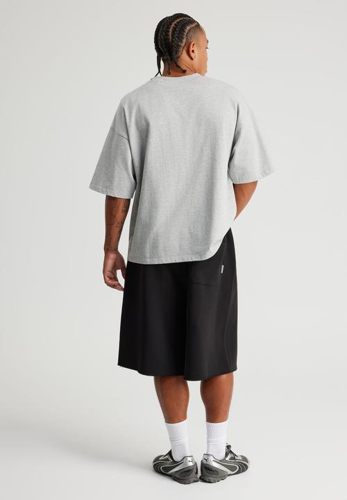 Factorie - Authentics Baggy Track Short - Black