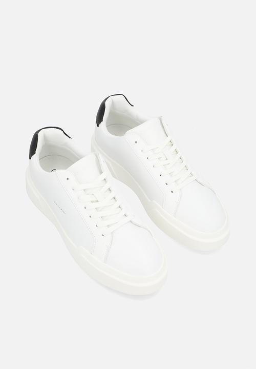 Calvin Klein - Chunky Cupsole Laceup - Bright White Black