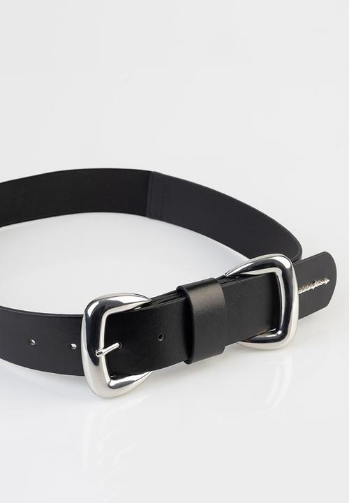 SISSY BOY - Double buckle - black