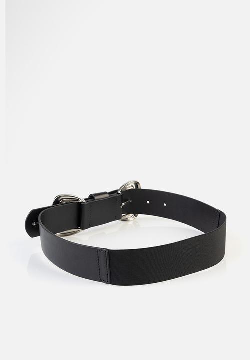 SISSY BOY - Double buckle - black