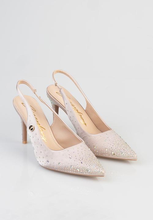 SISSY BOY - Aline slingback bling heel - neutral
