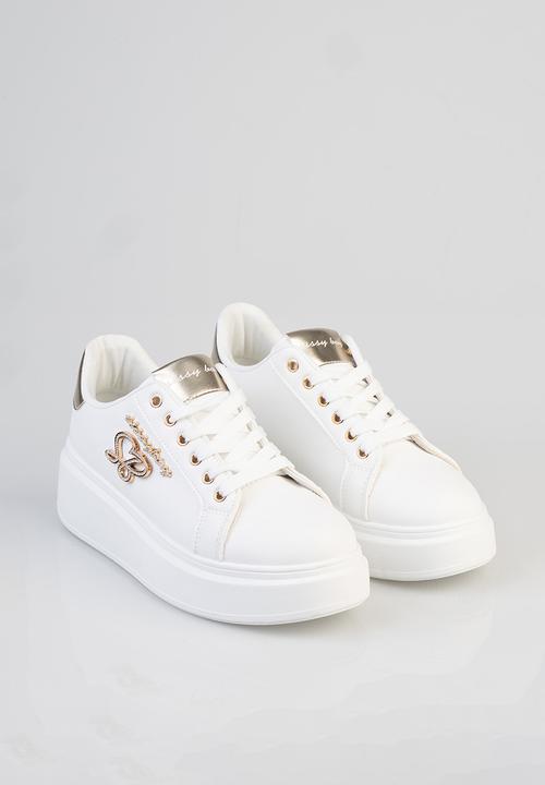 SISSY BOY - Noella Platform Basic Sneaker - White