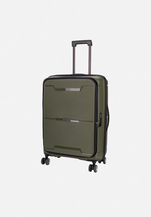 Cellini - IPAK MEDIUM TROLLEY CASE - ARMY GREEN