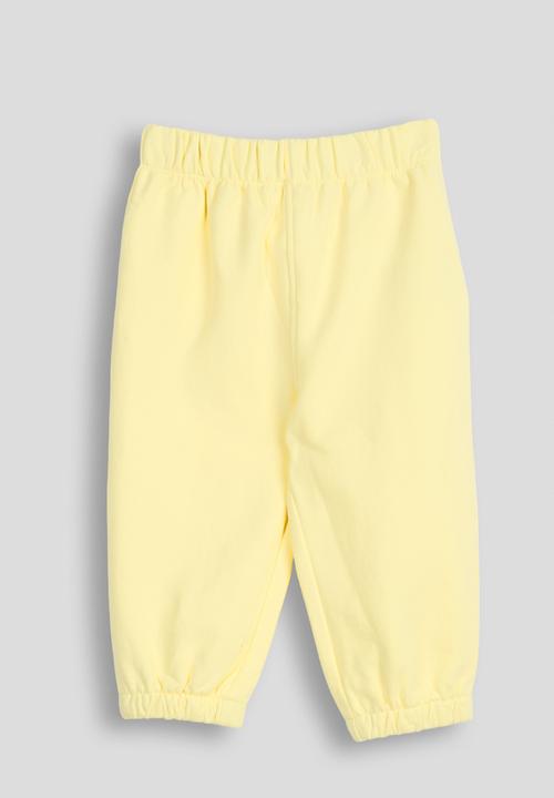 Cotton On - Bundle Riley Sweater & Trackpant - Baby Yellow/Silly Goose