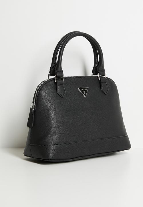 GUESS - Jenai Dome Satchel - Black