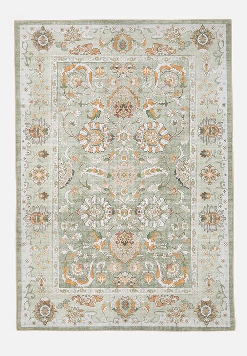 Brisbane Azura Floral Rug Fatigue