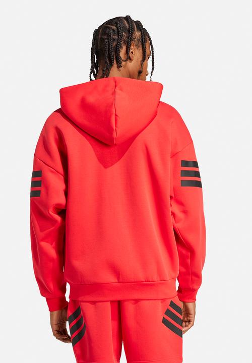 adidas Performance - Future Icons 3S Full Zup Hoody - Red