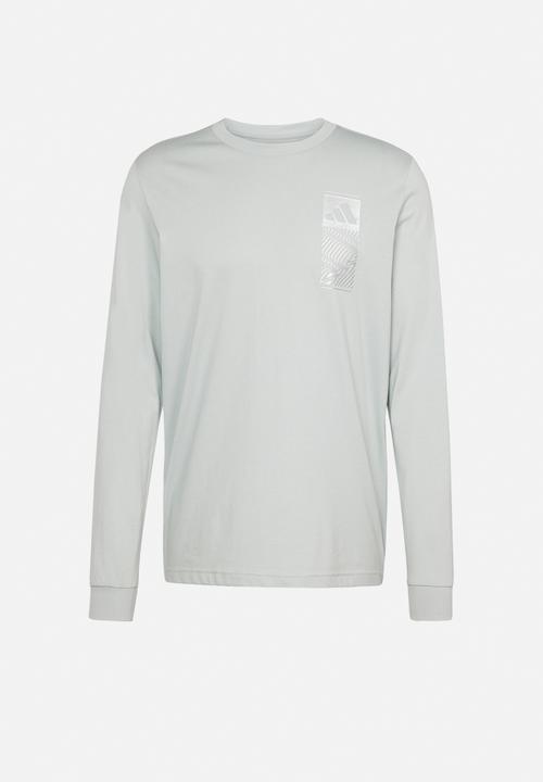 adidas Performance - T MET Long Sleeve Tee - Grey