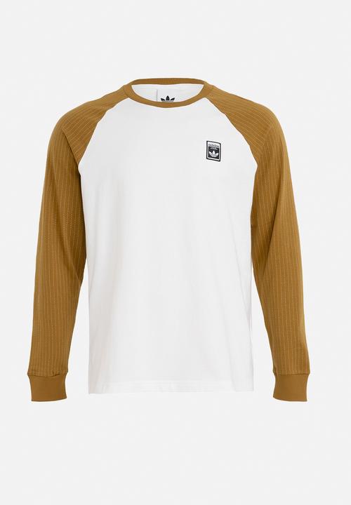 adidas Originals - GRAPHIC Long Sleeve Tee - White