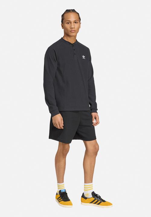 adidas Originals - Trefoil Essentials  Long Sleeve Tee - Black
