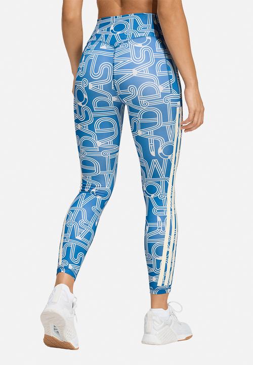 adidas Performance - Farm Leggings - Blue