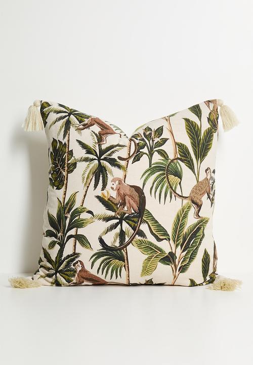 Jungle Printed Cotton Scatter