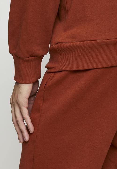 POLO - Aakil Essential Fleece Sweater - Rust