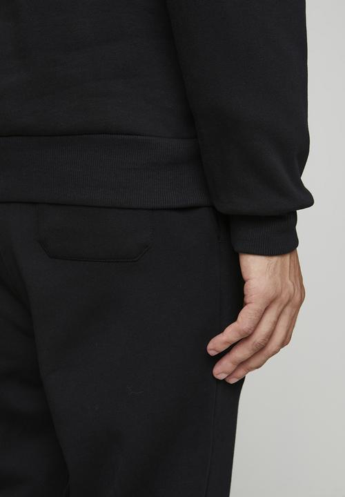 POLO - Aakil Essential Fleece Sweater - Black