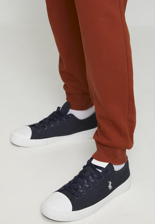 POLO - Aakil Essential Fleece Jogger - Rust