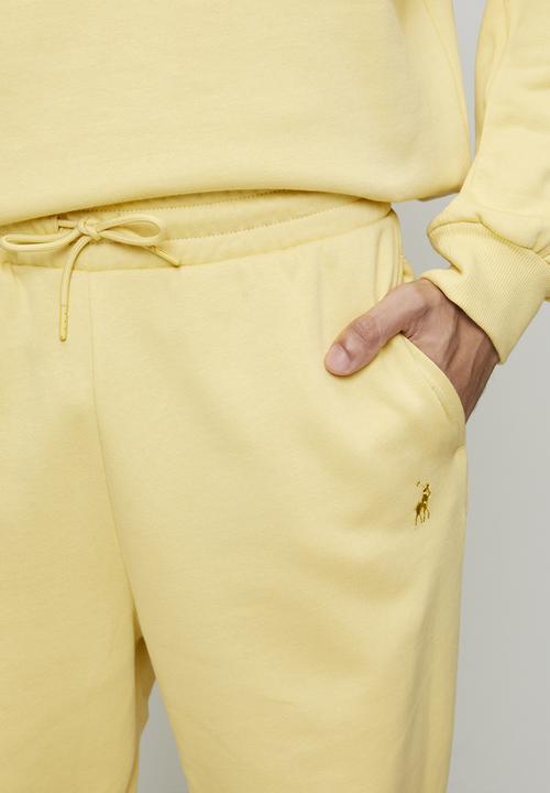 POLO - Aakil Essential Fleece Jogger - Yellow