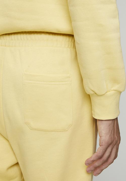 POLO - Aakil Essential Fleece Jogger - Yellow