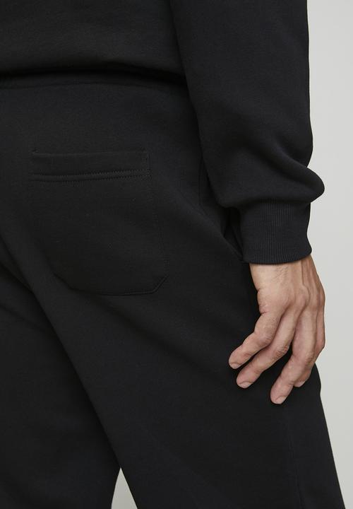 POLO - Aakil Essential Fleece Jogger - Black