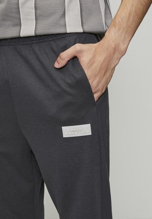 POLO - Thembeka Sport Ribbed Jogger - Charcoal