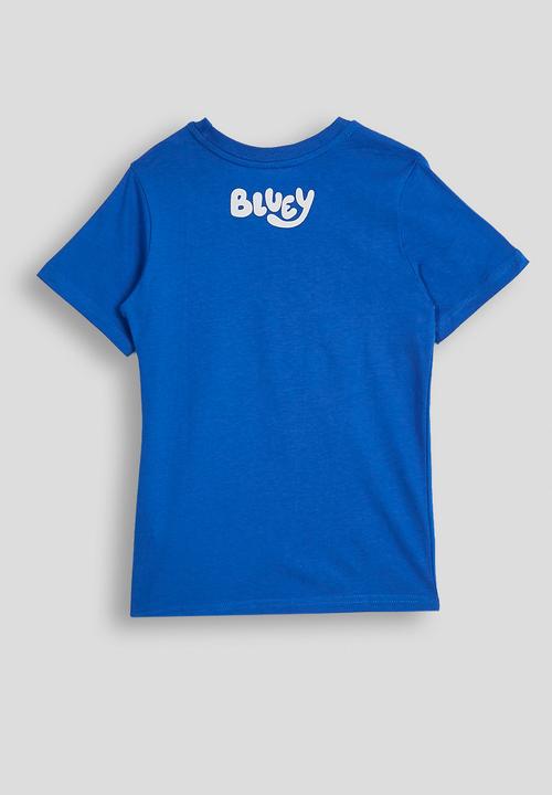 Pop Candy - Bluey and Bingo tee - blue